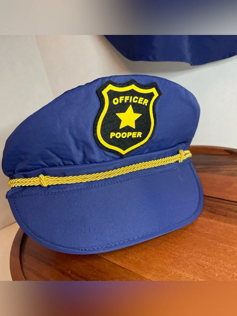 Party Dog Patrol Cop Police Officer Pooper K9 Halloween Costume Pet XL/XXL